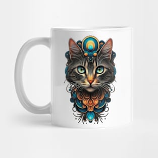 Fantasy Cat Lover Cat Owner Cat Mum Cat Dad Lover of Cats Loves Cats Fantasy Art Mug